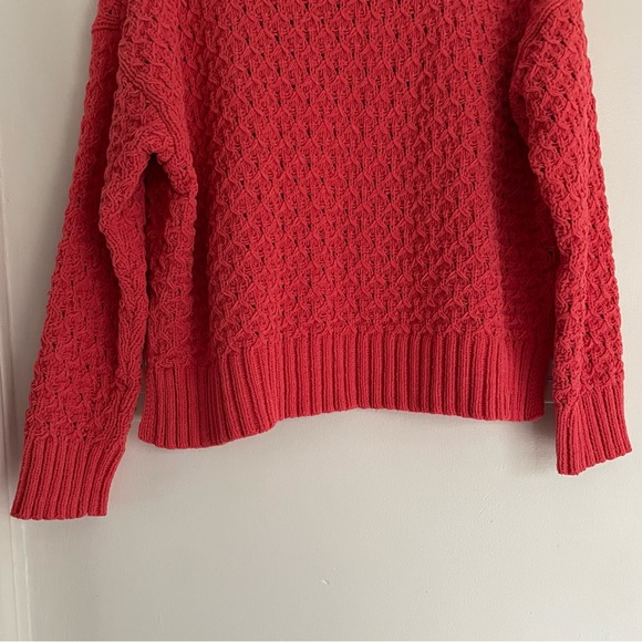 AND Coral Pink Salmon Long Sleeved Sweater - Picture 13 of 14